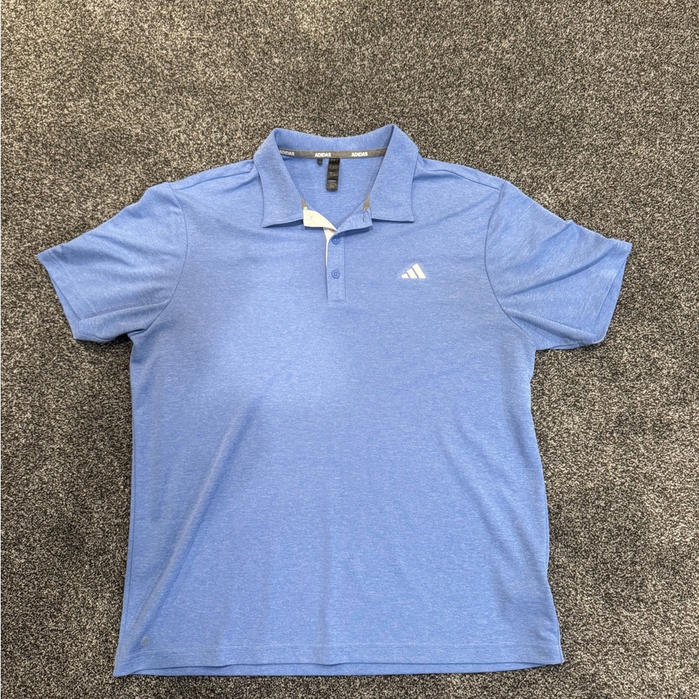 Adidas Men's Blue Polo Shirt